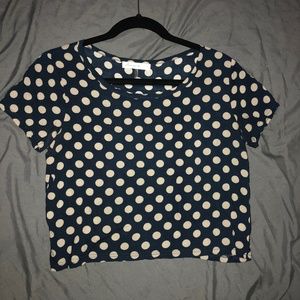 POLKA DOT BLOUSE